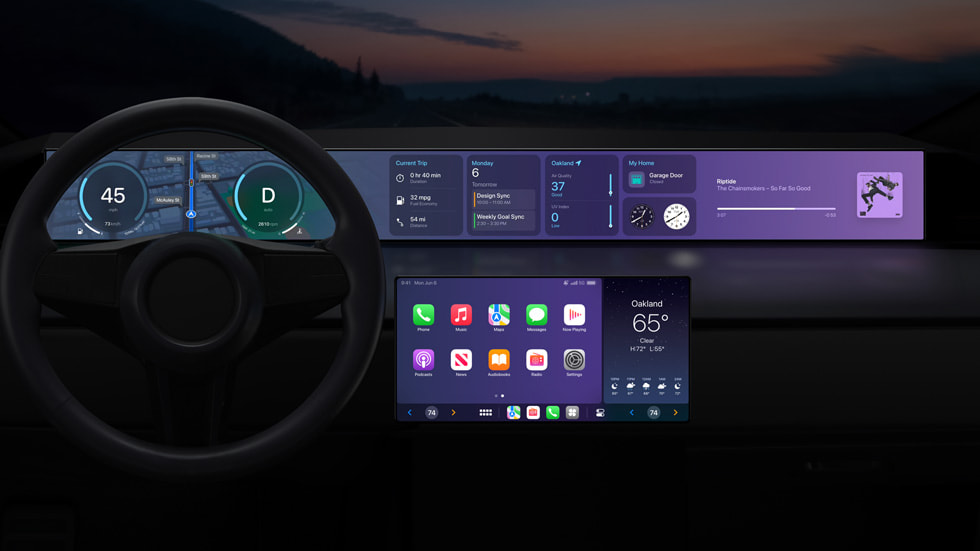 CarPlay，苹果，自动驾驶，电动汽车